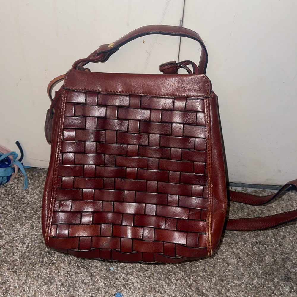 Vintage Etienne Aigner Leather Bag